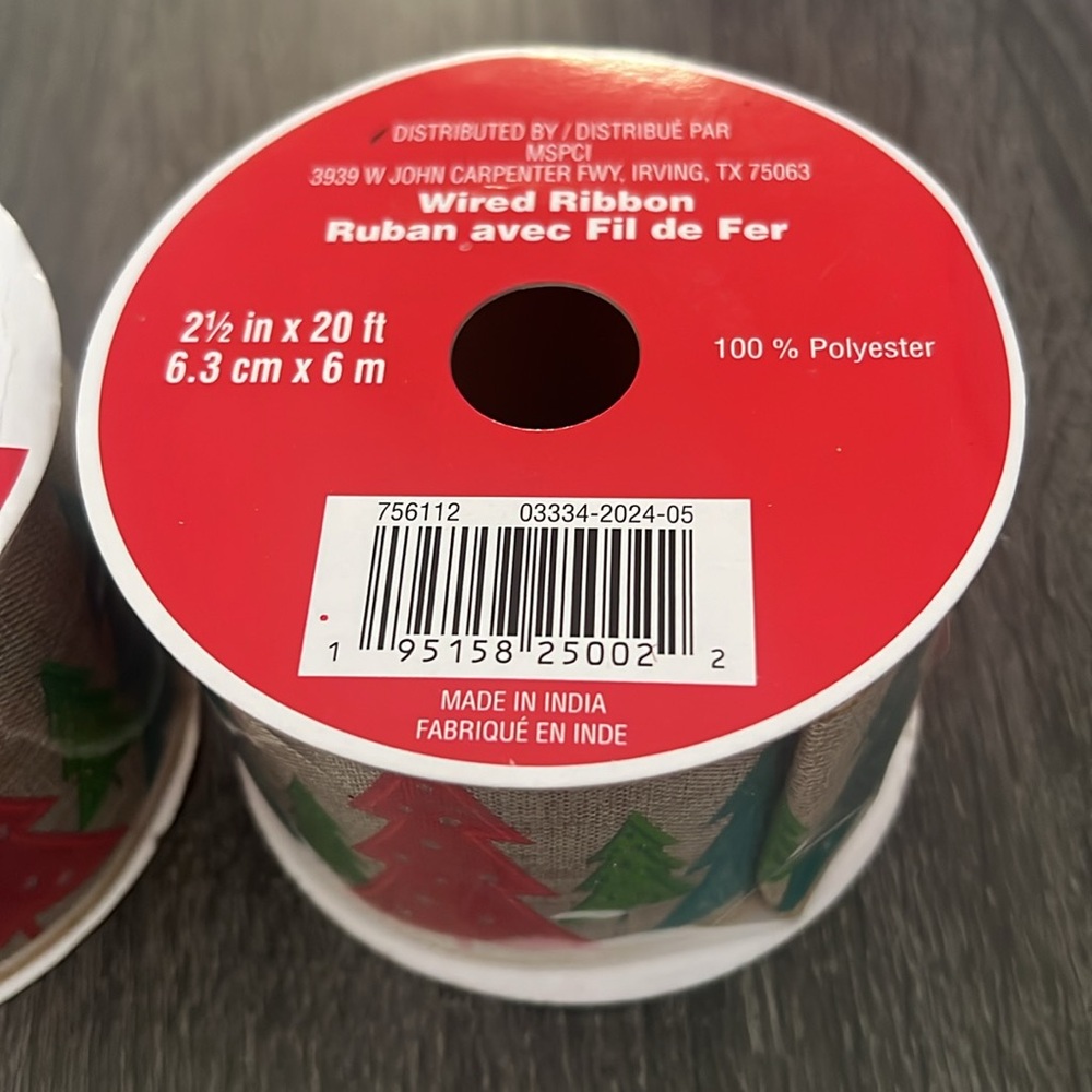 Festive Tree Ribbon Set - Picture 3 of 5